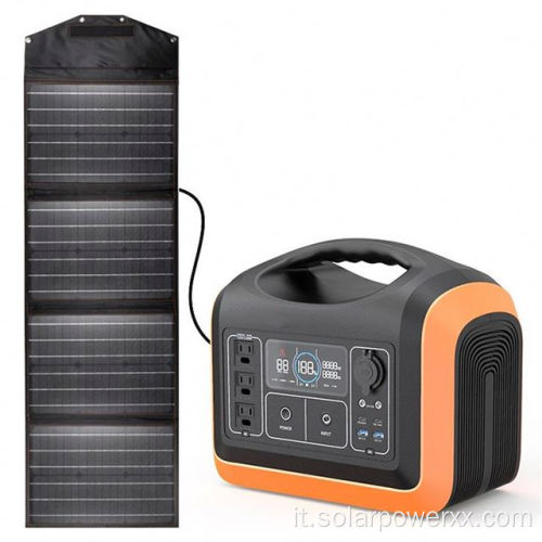 Batteria LifePO4 ad alta capacità Generatore di energia solare 1800W